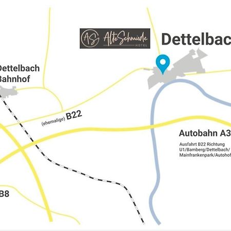 Aparthotel Alte Schmiede デッテルバッハ エクステリア 写真