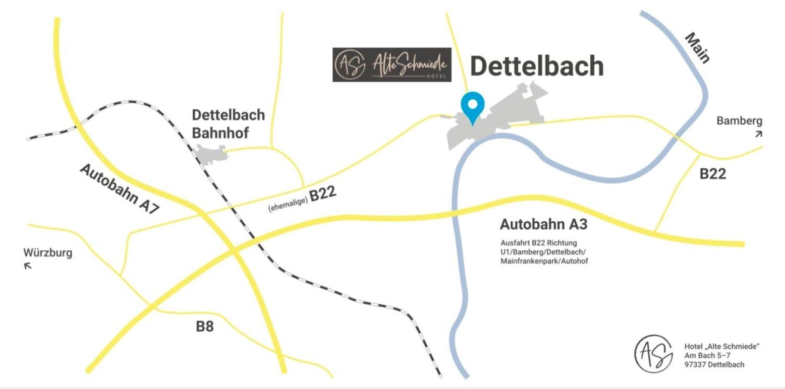Aparthotel Alte Schmiede デッテルバッハ エクステリア 写真